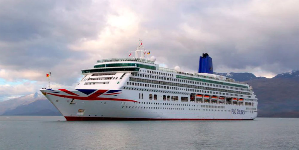 Aurora is a cruise ship in Melbourne