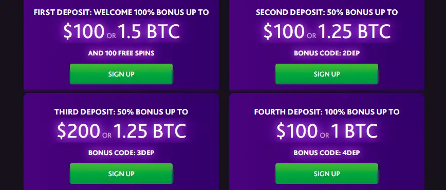 7Bit Casino Welcome Bonuses