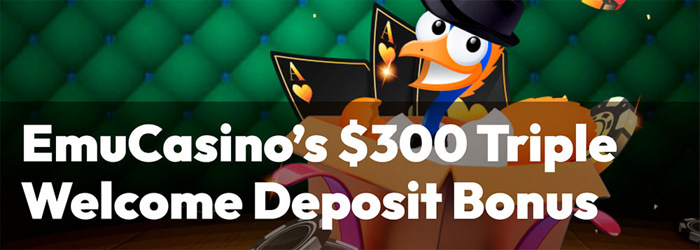 Emu Casino Welcome Bonus