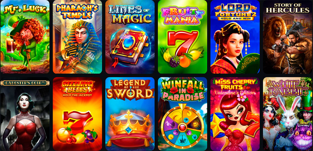 Pokies in ExciteWin Casino