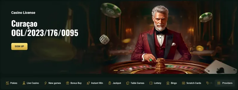 Official license of The Goldex Casino Online
