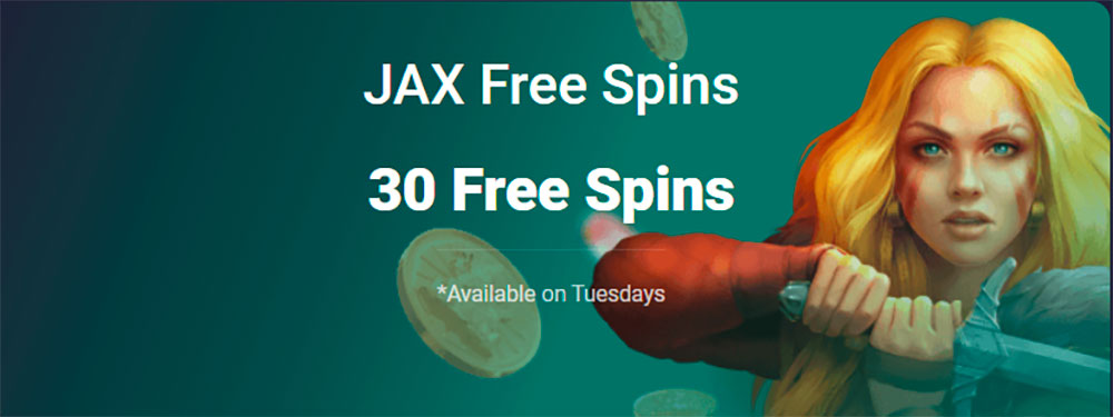 Jax casino Free spins