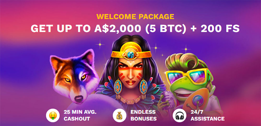Welcome bonus at Level Up casino