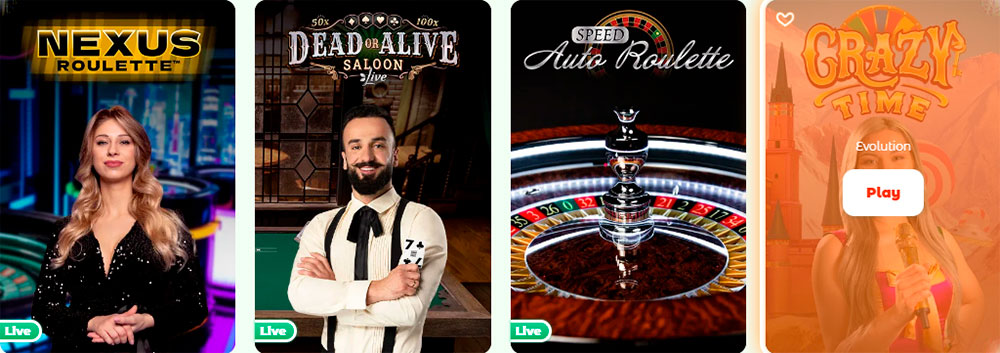 Live casino Neon54
