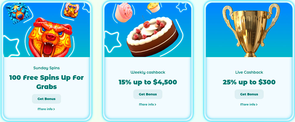 Neon54 casino other bonuses