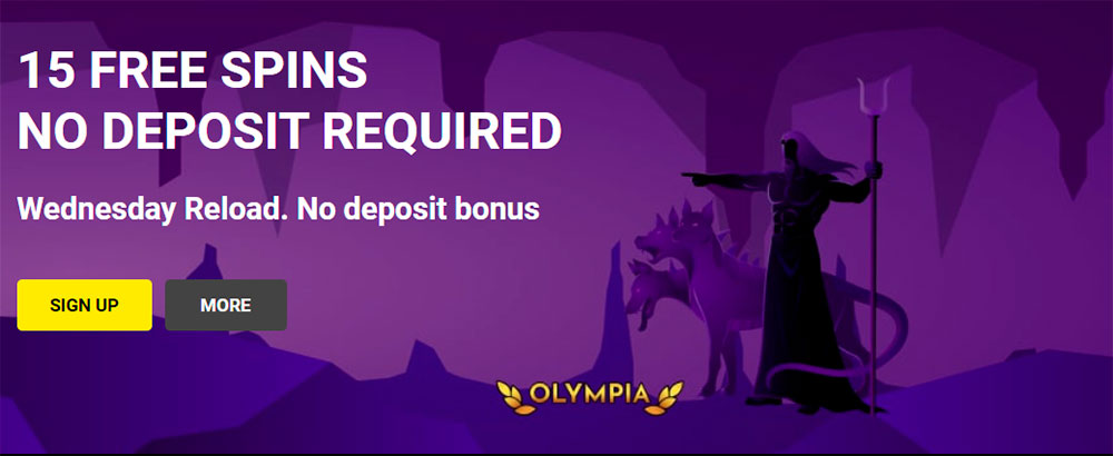 Olympia Casino No Deposit Bonus