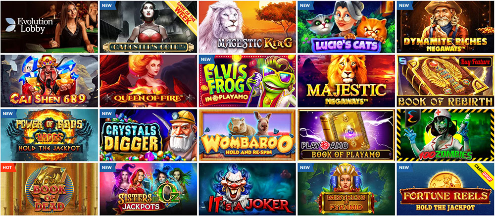 PlayAmo Real Money Games
