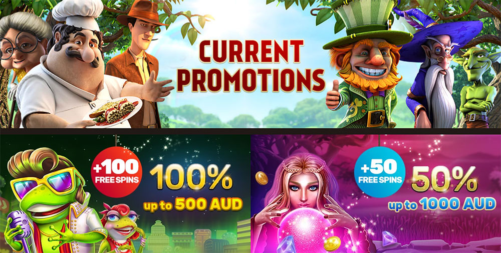 PlayAmo Welcome Bonuses