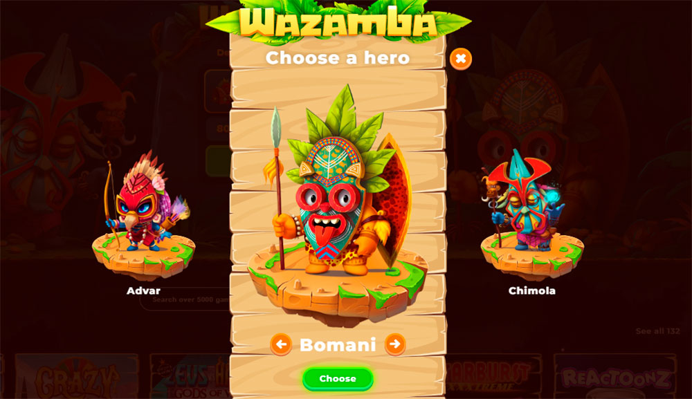 Wazamba Casino Registration