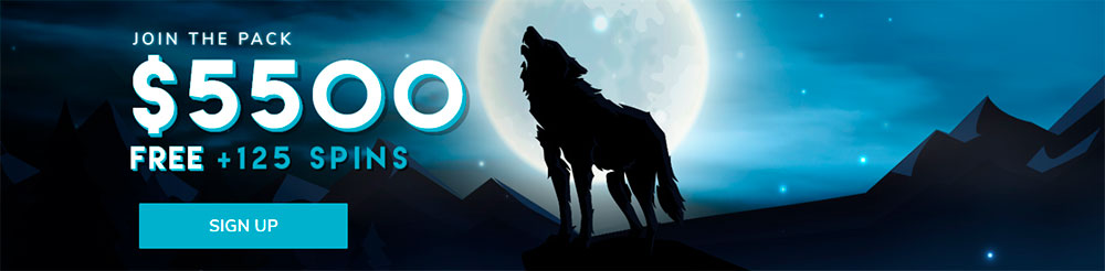 Welcome bonus Wolf Winner casino