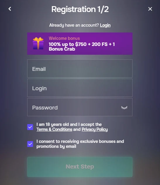 SG Casino Registration