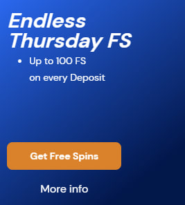Slotozen Free spins on Thursdays